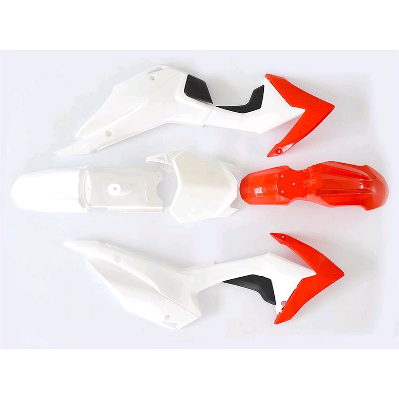 Kapotáže CRF 110 červenobílé