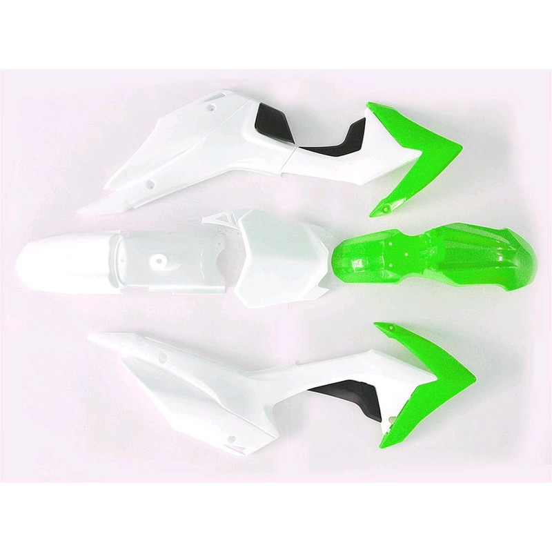 Kapotáže CRF 110 zelenobílé